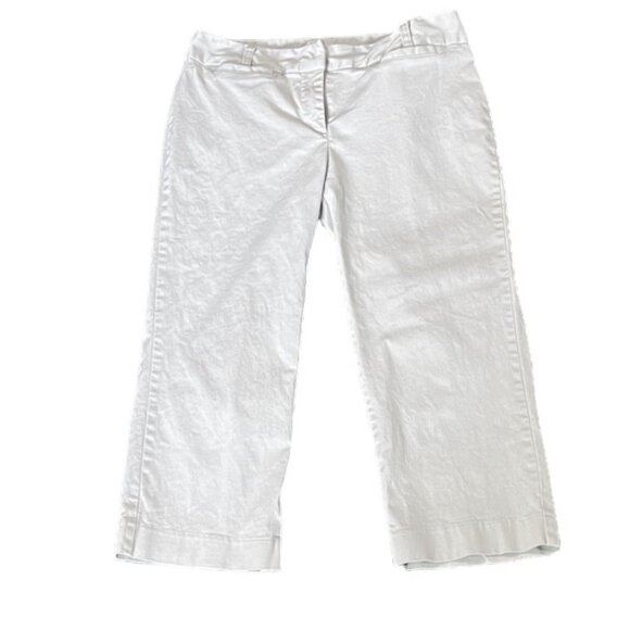 Women's Charter Club Petite Beige Capri Length Pants, Size 4P - Picture 3 of 11
